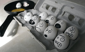 stressed eggs